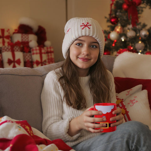 Pickmesh Christmas mug set six for coordinated holiday tables and gifting.