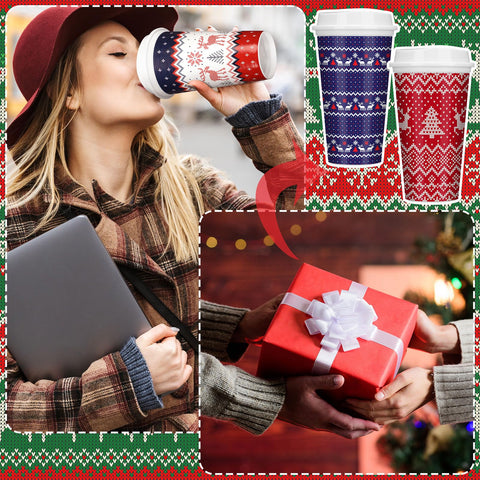 Durable reusable cups suitable for hot or cold drinks.