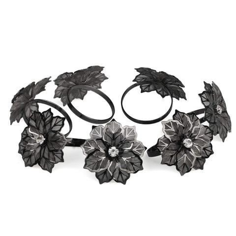 Picowe napkin rings secure napkins and enhance party or banquet aesthetics.