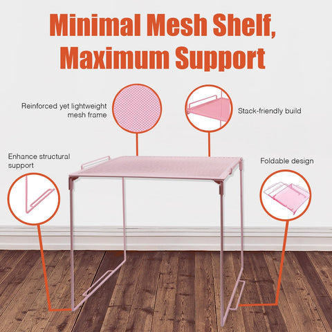 Piffny under-sink organizer shelf shown for cabinets and counter organization.