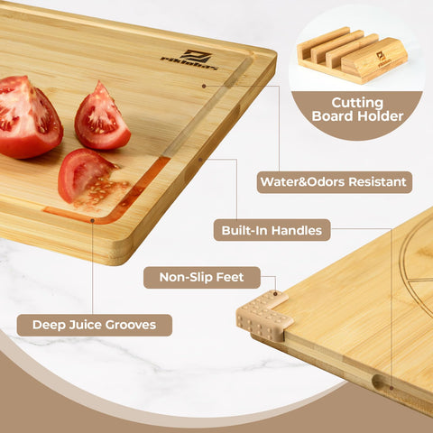 Piklohas 100 percent natural bamboo emphasizes sustainability and durability