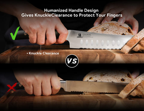 Piklohas razor-sharp edge enables effortless thin slicing