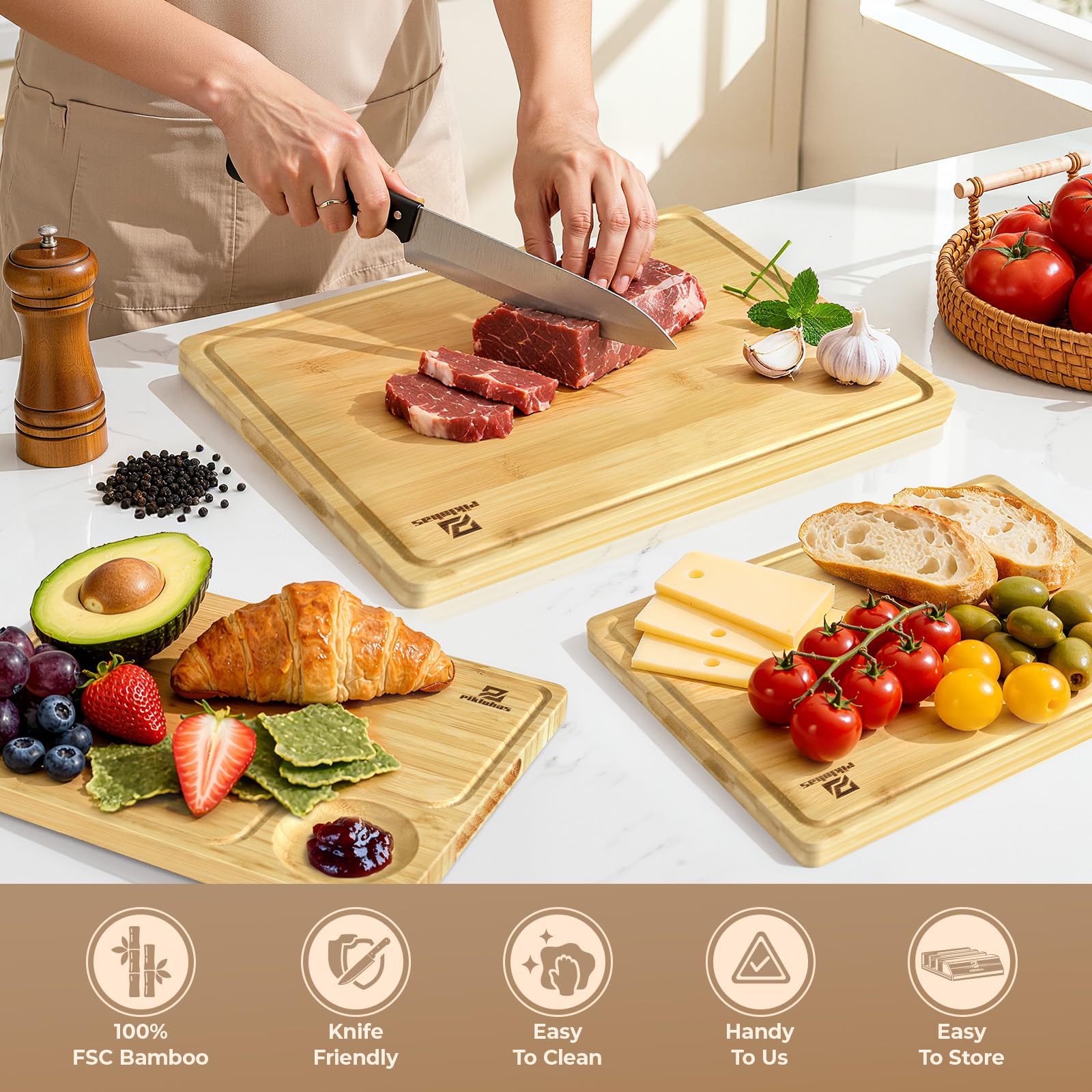 Piklohas vertical storage stand keeps boards dry and organized