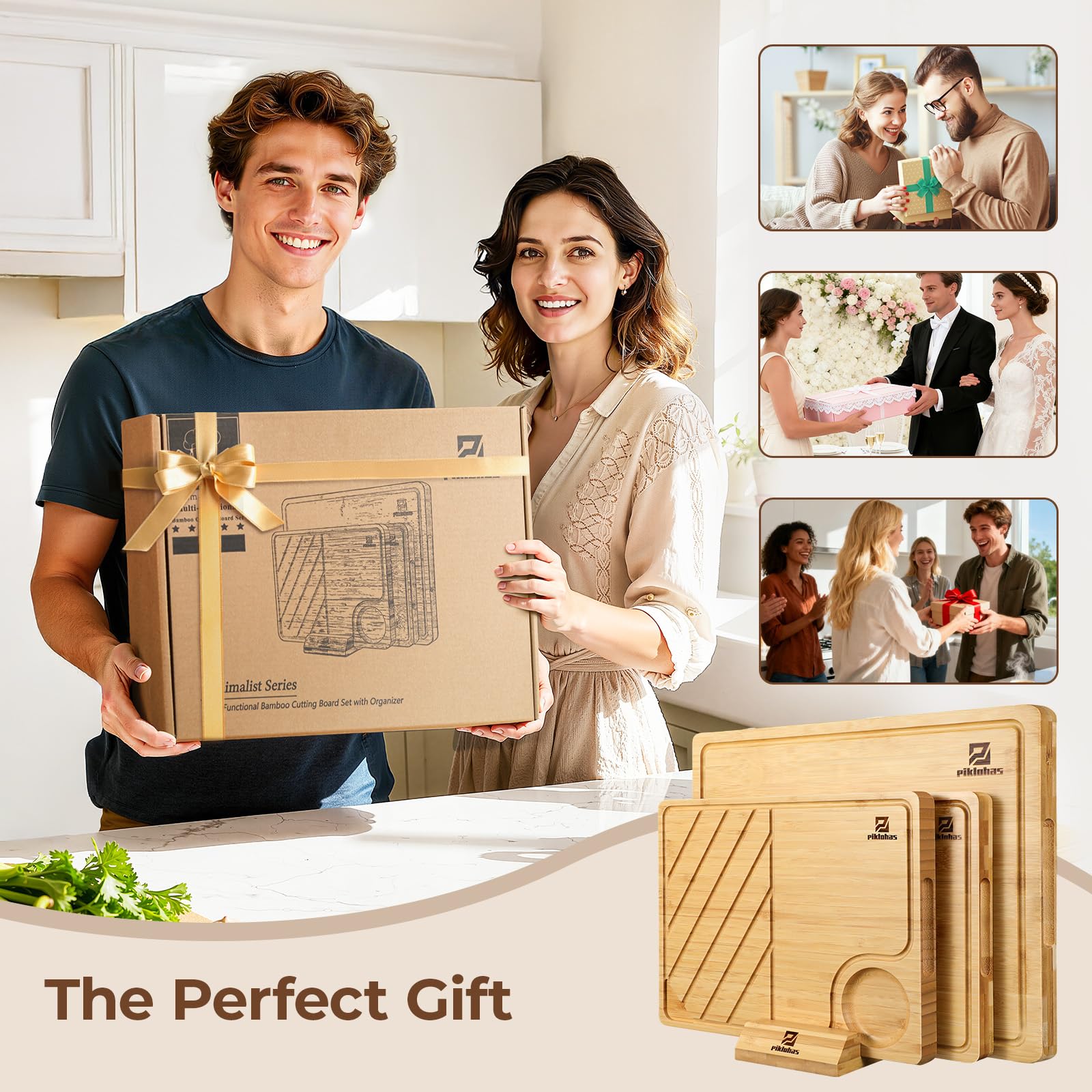 Piklohas durable bamboo boards resist warping for daily use