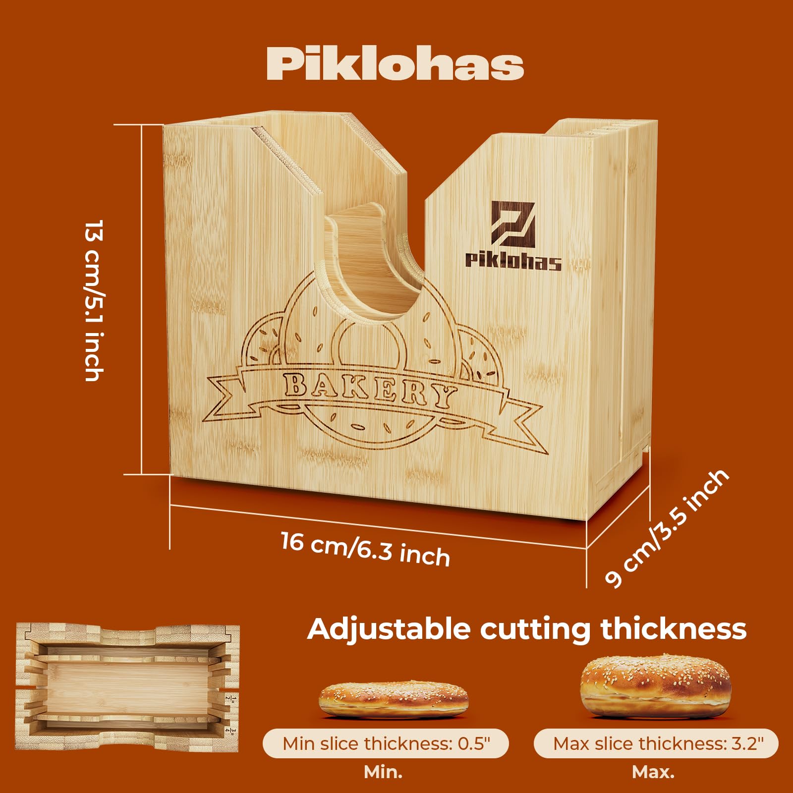 Piklohas FSC-certified bamboo ensures sustainable sourcing and long-lasting performance.