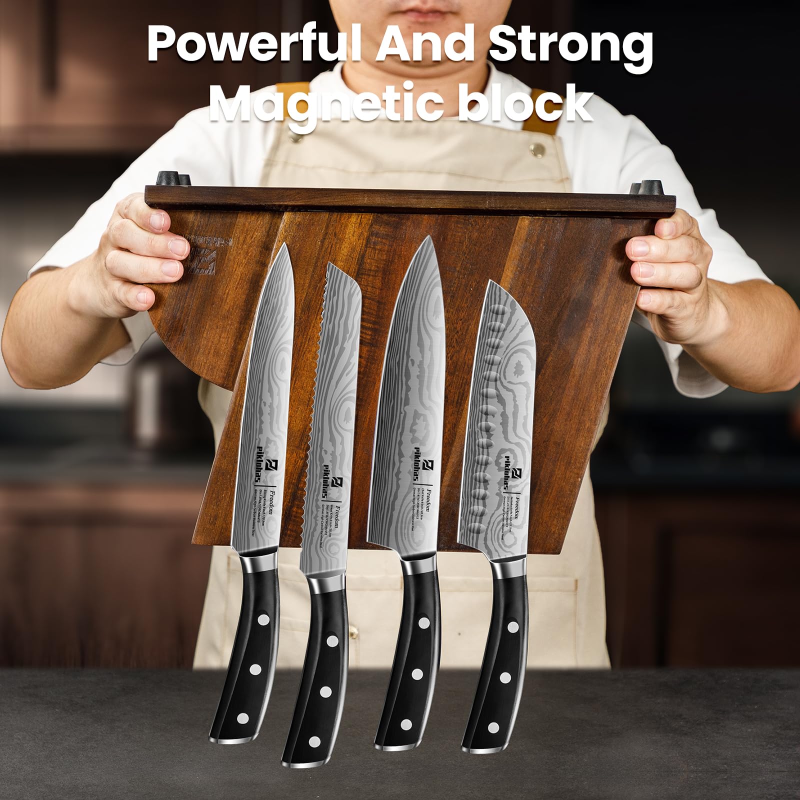 Piklohas full-tang ergonomic handle designed for comfort and control