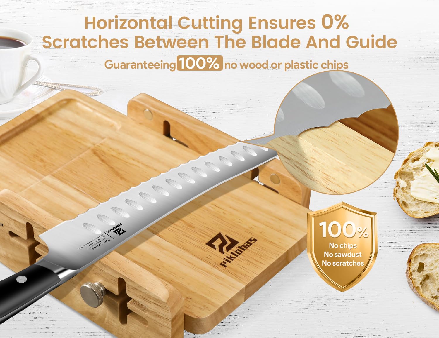 Piklohas serving tray mode adds table-ready presentation for sliced bread