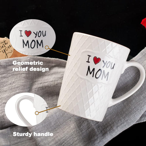 Pilipalaboom I Love You Mom mug microwave-safe for quick reheats