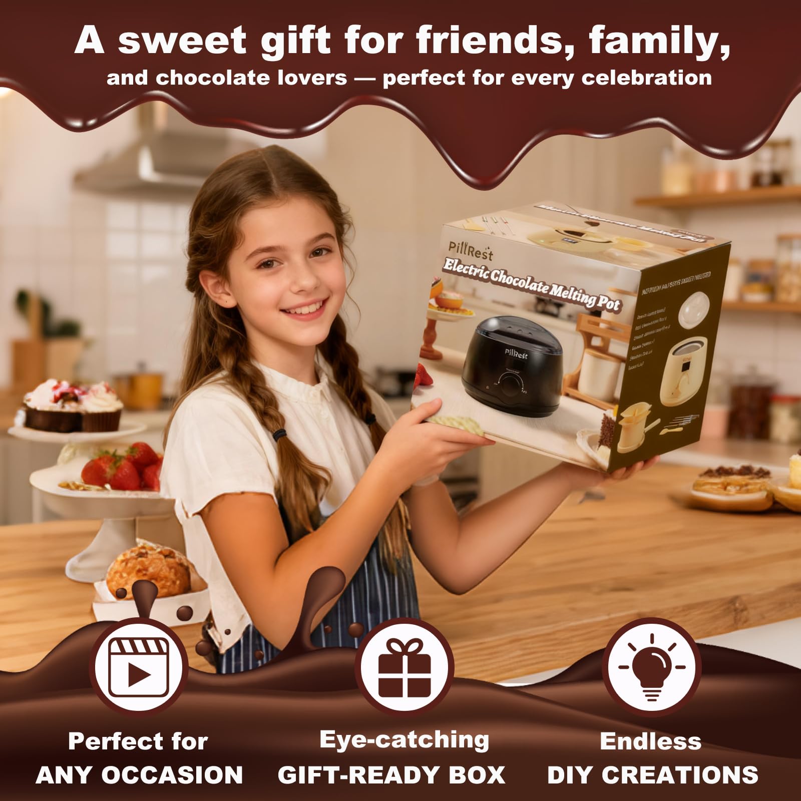 PillRest recipe guide adds creative ideas for fruits, cakes, and desserts.