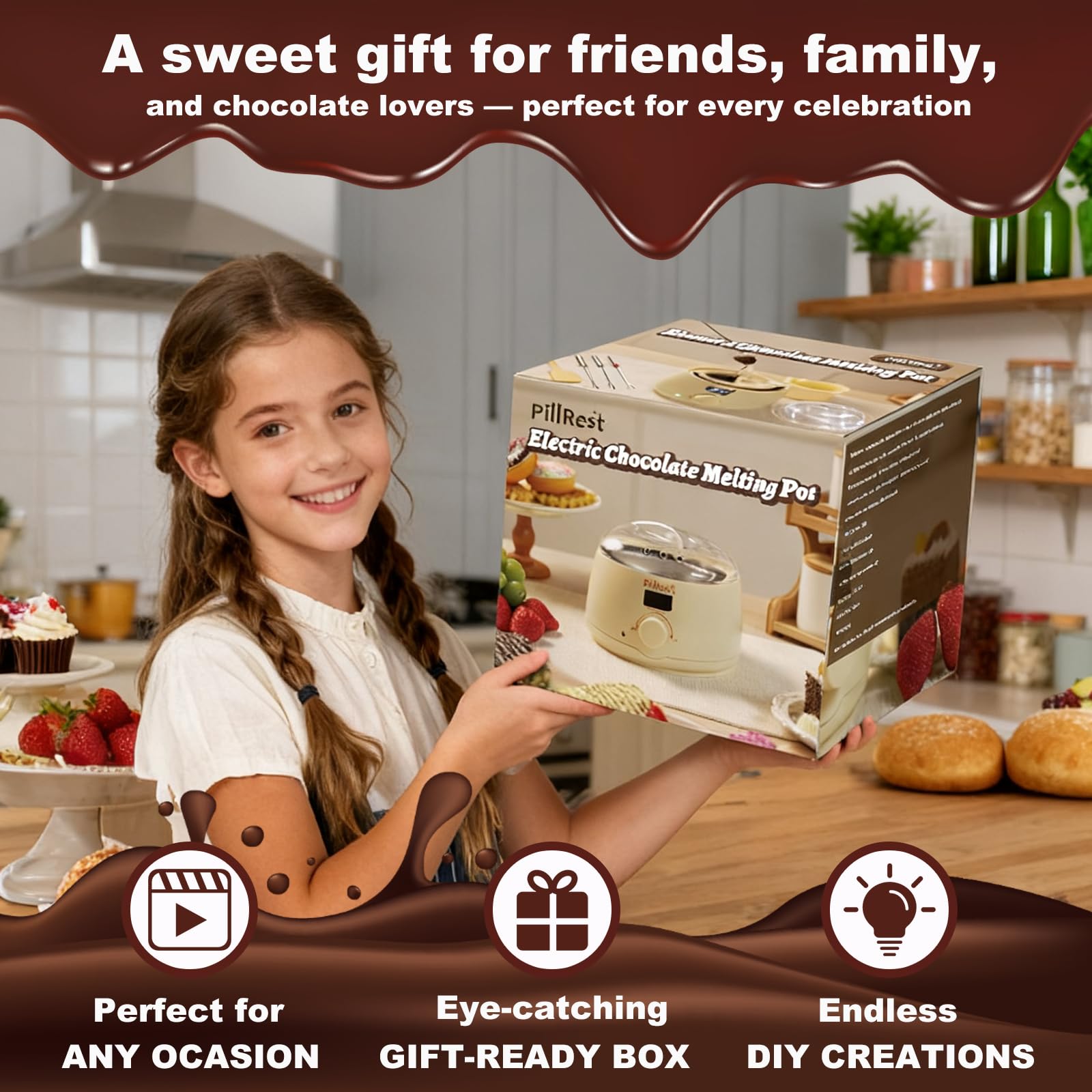 PillRest recipe guide inspires creative chocolate, cheese, and candy ideas