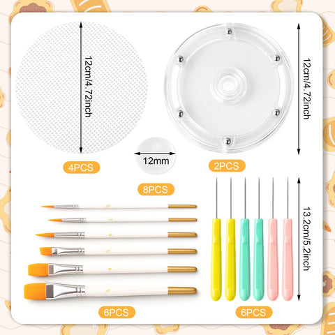 Pimoys cookie scribe needles 6-pack for precise decorating lines.