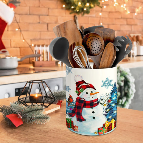 Pinata six-point-three-inch utensil holder for countertops.