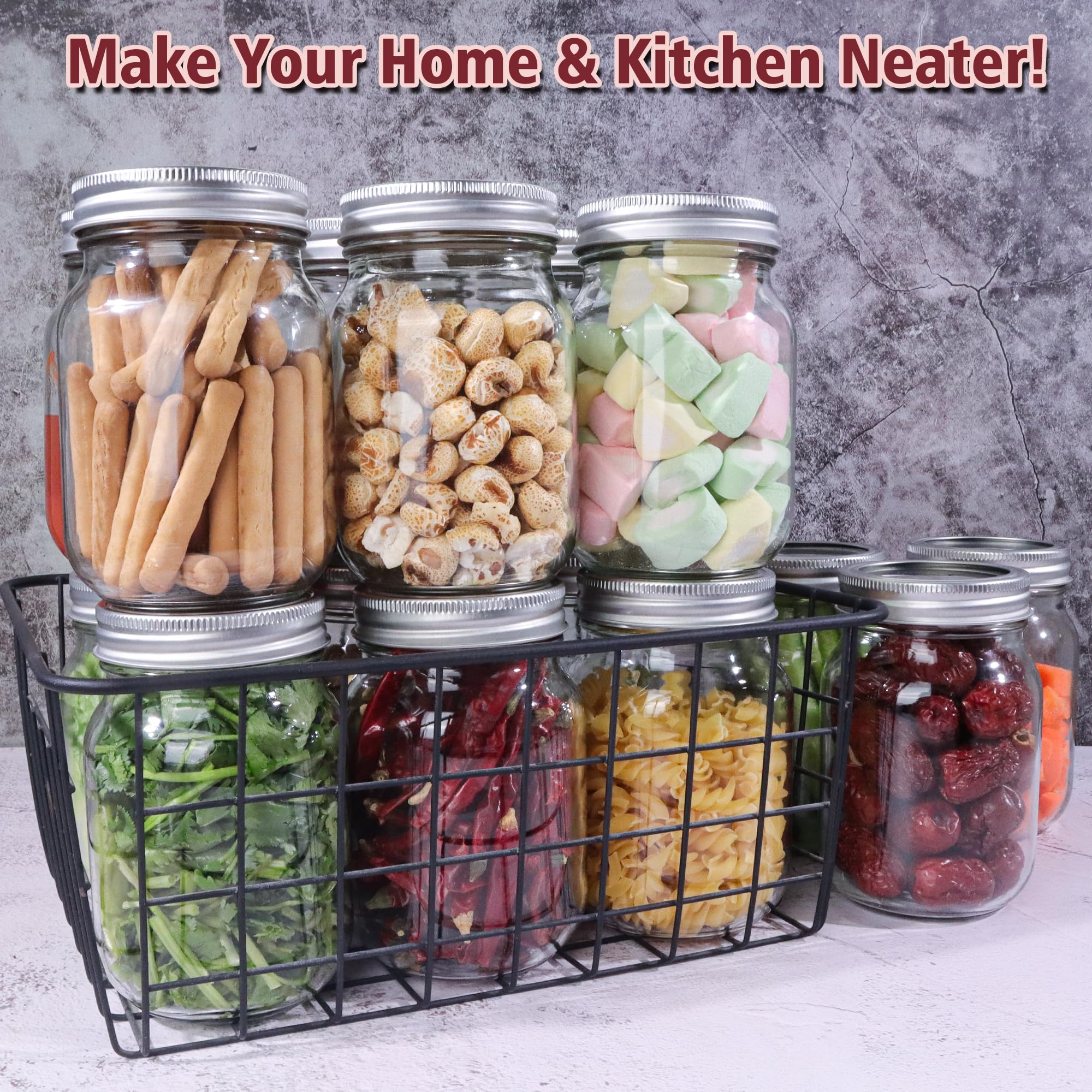 PINIWON jars suited for DIY decor and favors.
