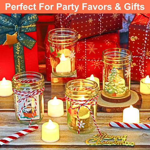 PINIWON jars ready for DIY canning, crafts, or wedding favors.