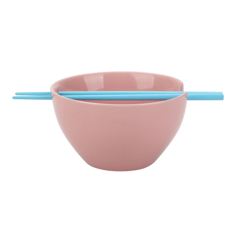 Bioworld Hello Kitty bowl on pink background adds cheerful style.