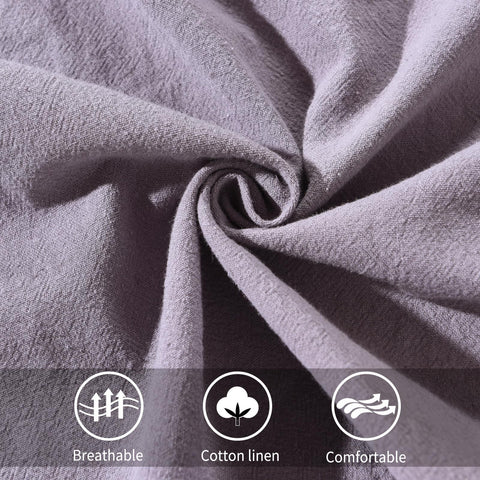 Pinknoke apron gray skirt area shows generous length for full-coverage wear.
