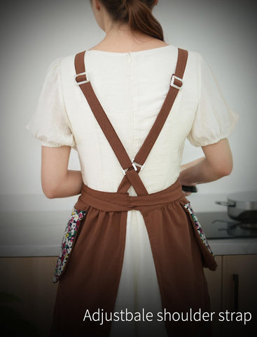 Pinknoke multi-purpose apron ideal for cooking, gardening, painting