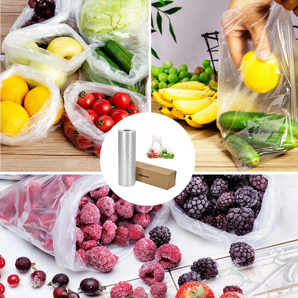 Pinshion perforated roll for fast, seamless bag packing.