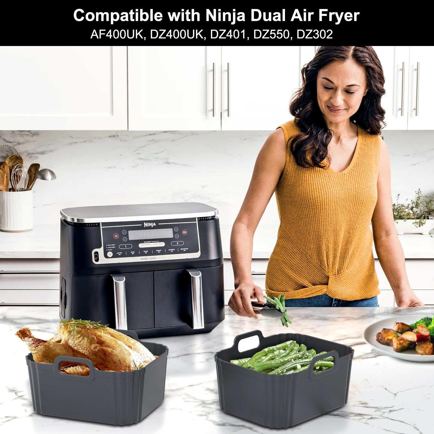 PINTAUR liner withstands up to 450 F for safe direct food contact