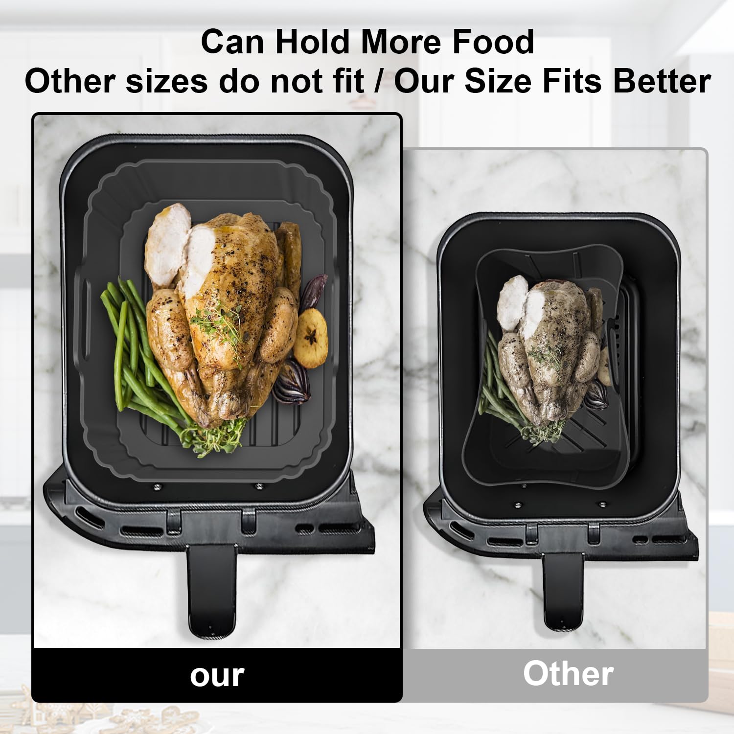 PINTAUR liner is easy to clean and dishwasher safe