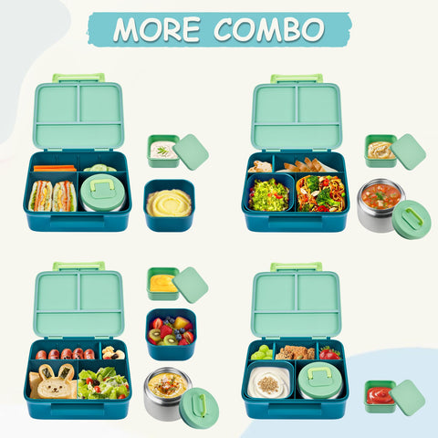PIQUEBAR two dividers create flexible compartments for varied foods.