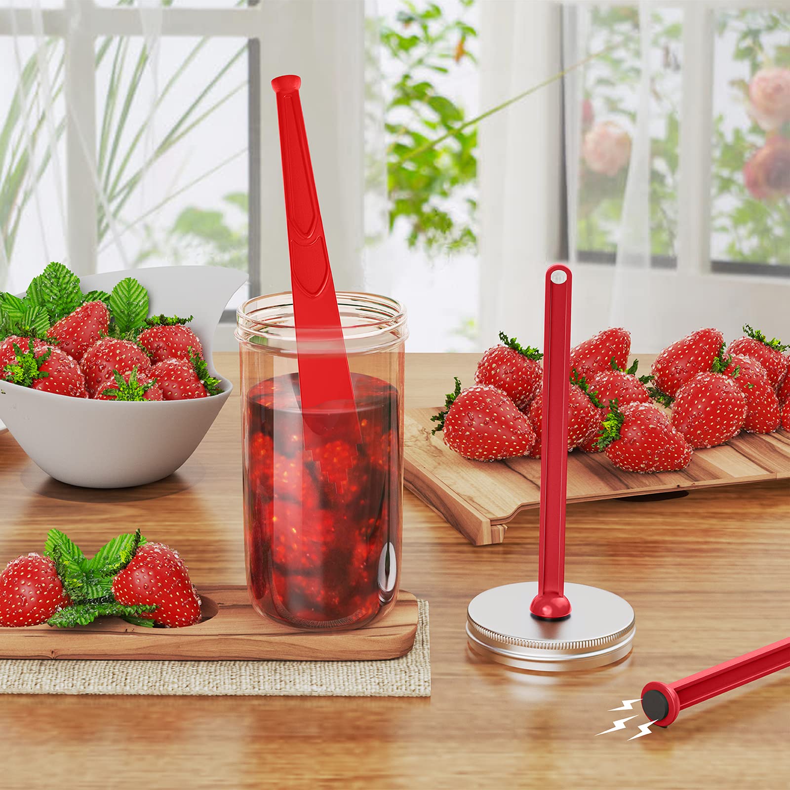 Pisol jar wrench helps tighten lids on jars