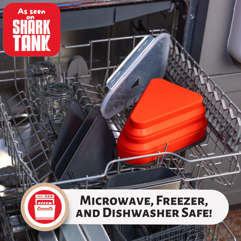Pizza Pack is microwave, freezer, and dishwasher safe for easy cleanup.