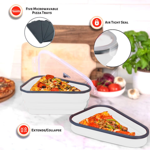 PIZZA PACK safe for microwave, freezer, and dishwasher use
