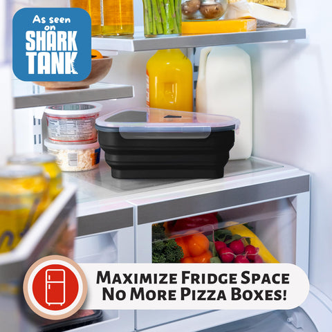 Pizzapack vent open reduces condensation and soggy slices.