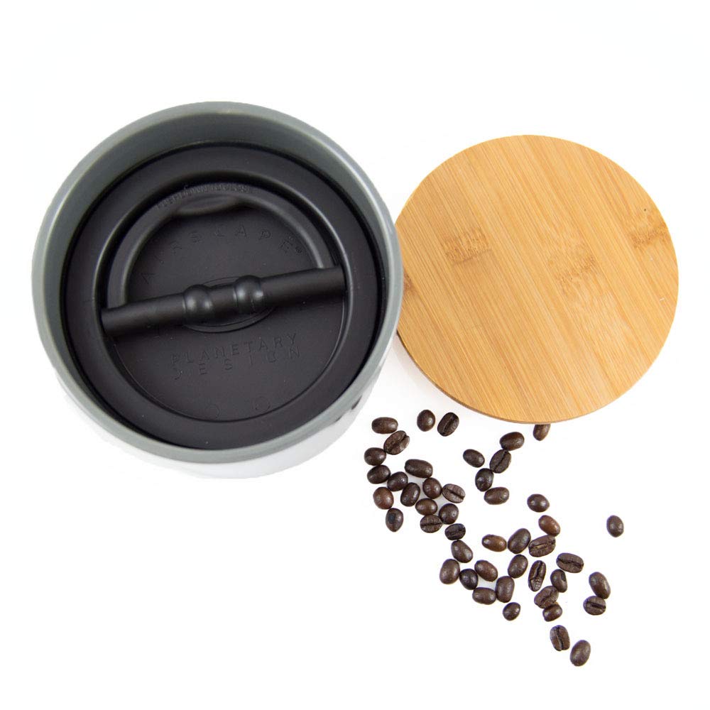 Plunger lid action removes air to protect flavor and aroma