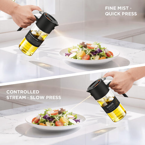 PLAPITATE borosilicate glass body offers clarity and durability for daily use.