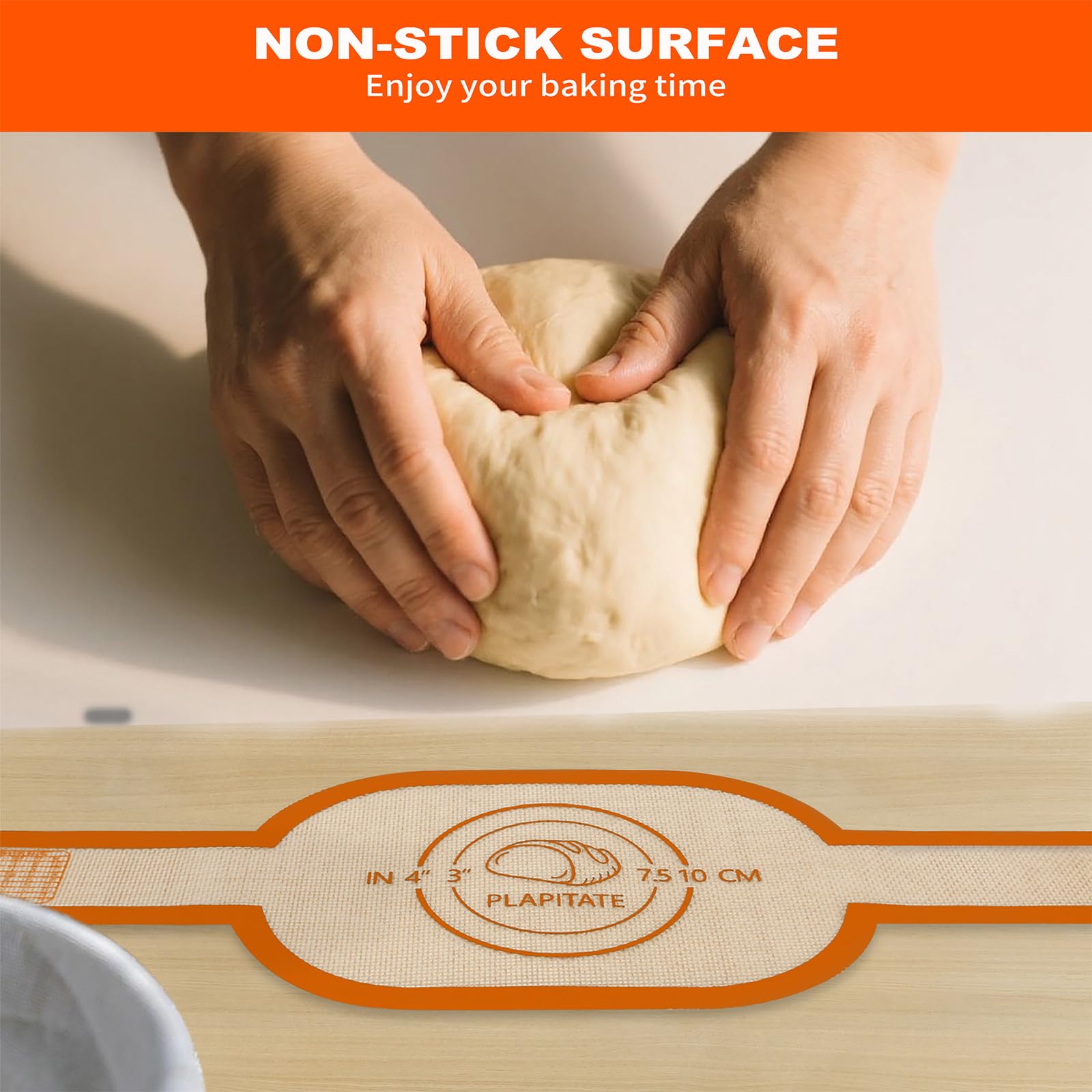 PLAPITATE heat-resistant liner maintains even heat distribution while baking