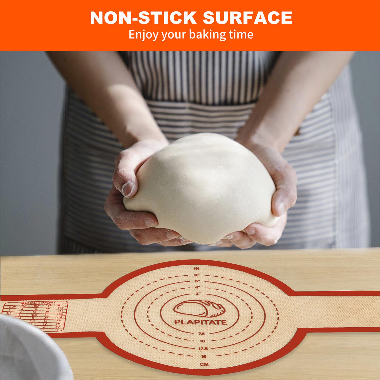 PLAPITATE long handles design makes transferring bread risk-free.