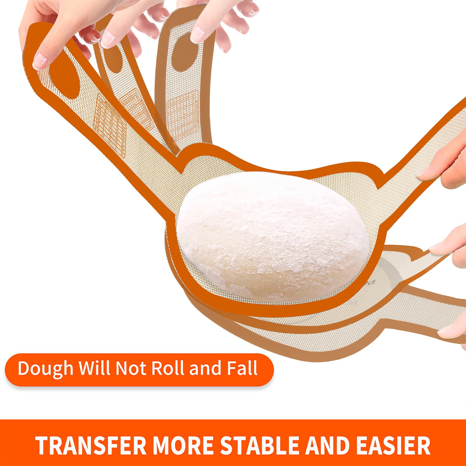 PLAPITATE non-stick baking mat shown for effortless release