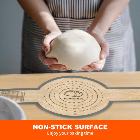 PLAPITATE Dutch oven liner silicone supports high-heat baking in a Dutch oven.