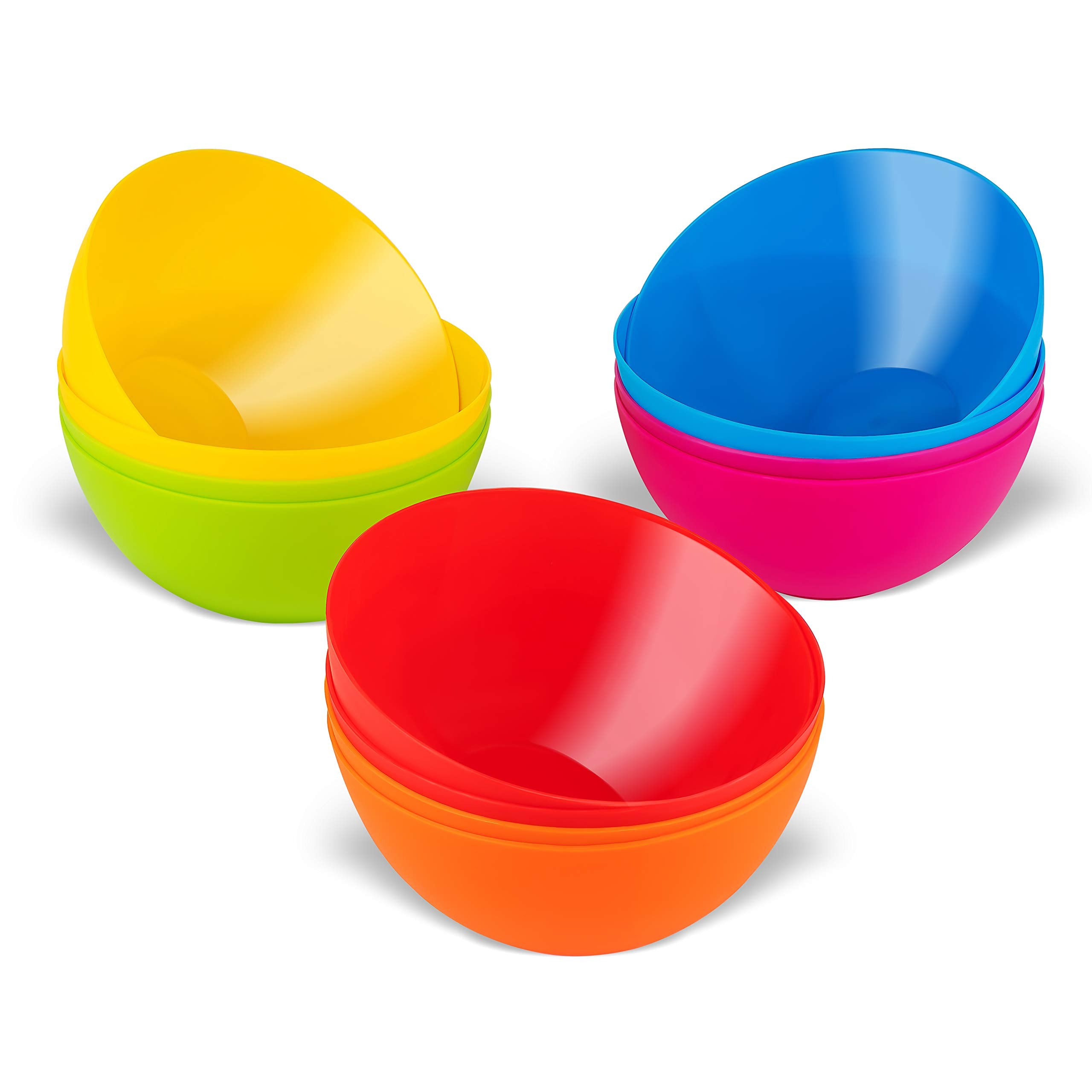 PLASKIDY top-rack dishwasher-safe bowls for easy cleanup on busy days.