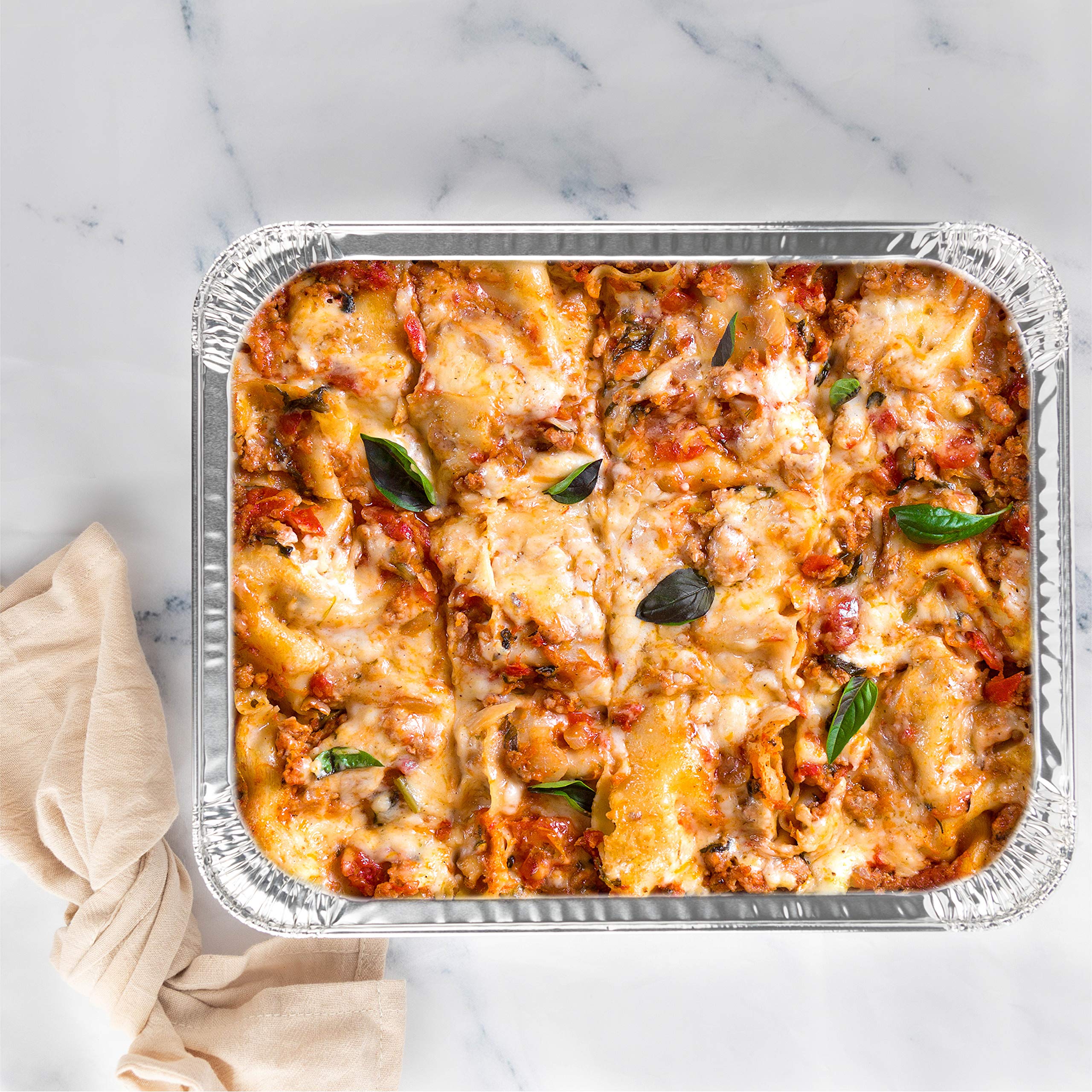 Plasticpro baking pans 9x13 ideal for lasagna or cake