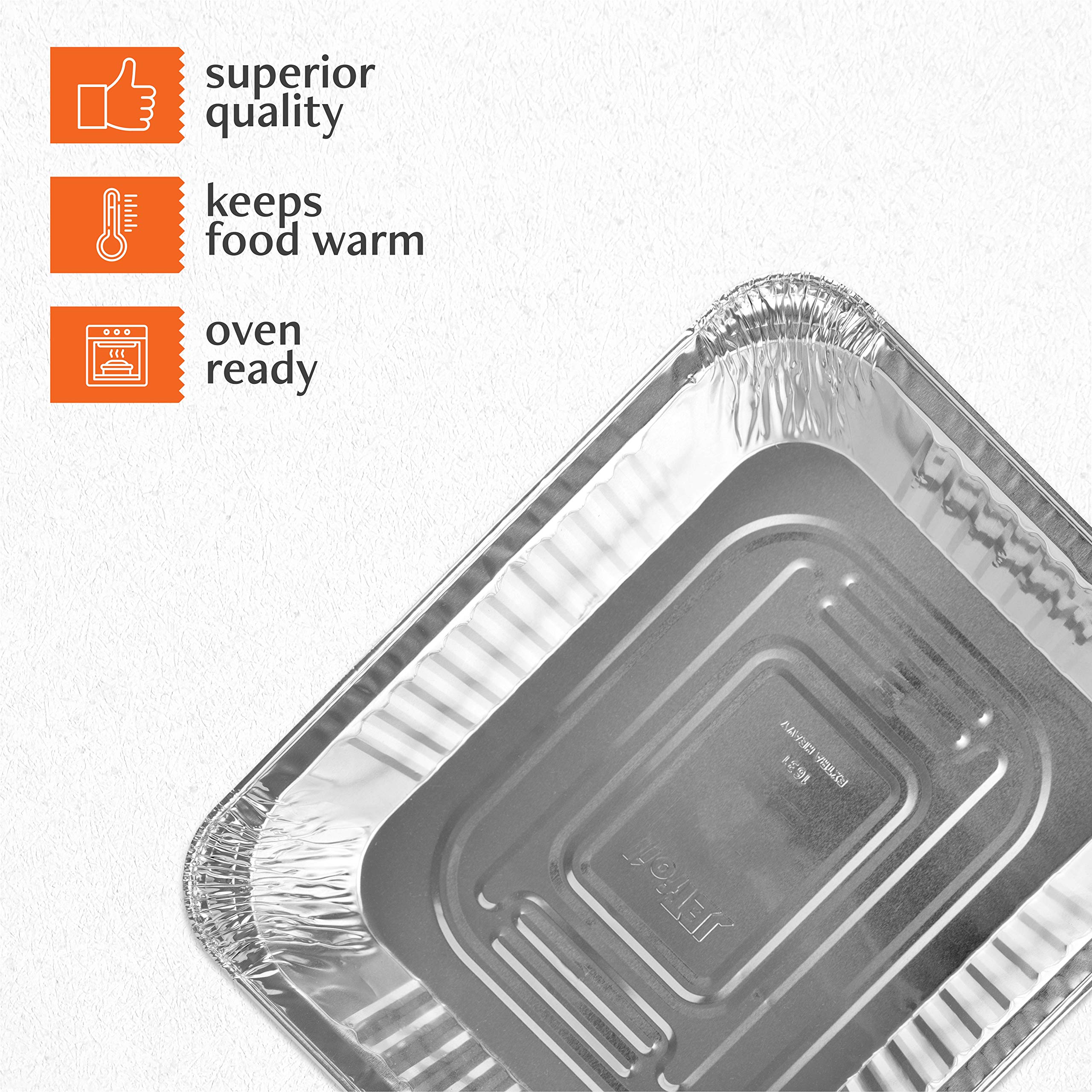 Plasticpro disposable pans simplify cleanup after gatherings