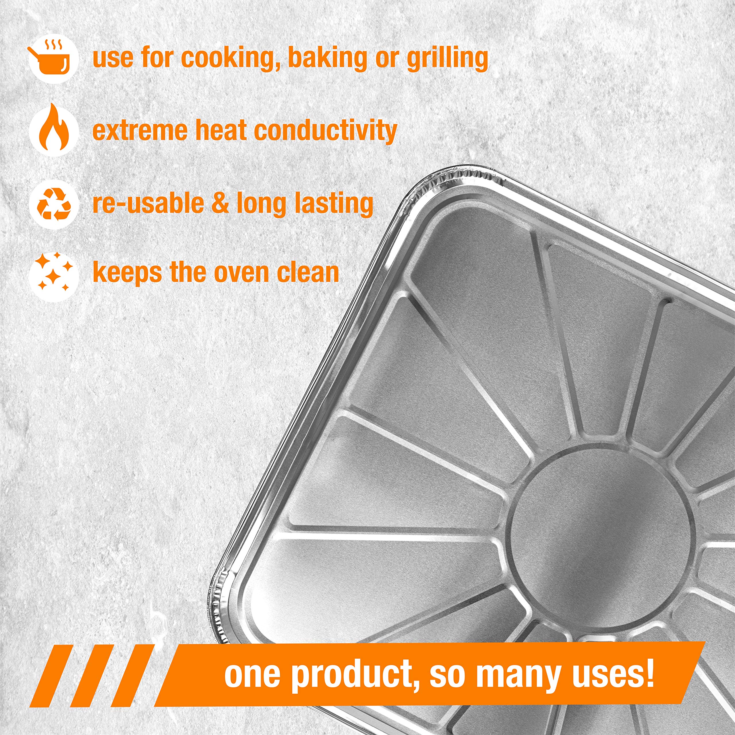 Plasticpro reusable oven liner flexible and rust-resistant for extended use.
