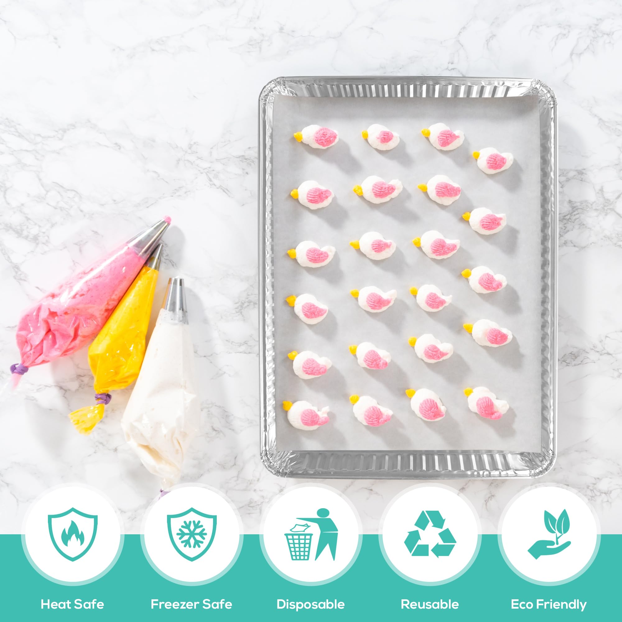 PLASTICPRO sheet-pan kit 13x17 for home cooking and catering prep.