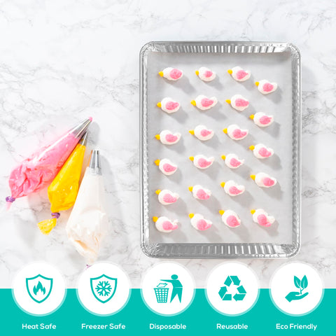 PLASTICPRO sheet-pan kit 13x17 for home cooking and catering prep.