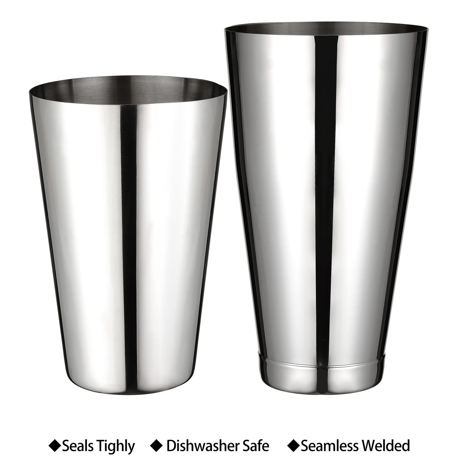 Plat Star dishwasher-safe shaker made of premium stainless steel for effortless cleaning.