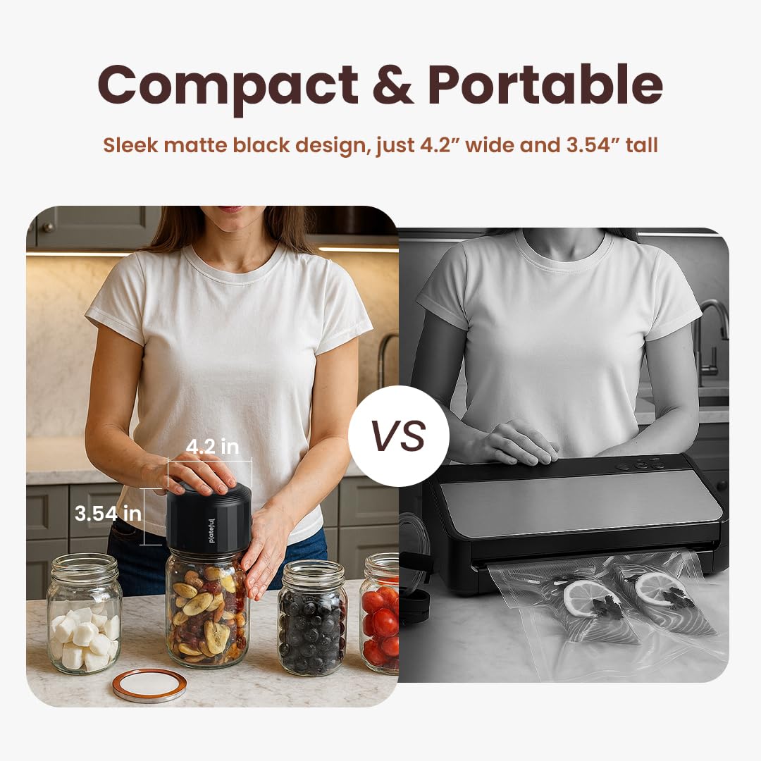 Plateful Vacuafresh pantry storage setup emphasizes organized, long-lasting freshness.
