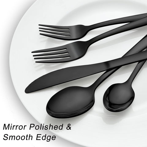 Pleafind 72-piece dinner forks for sturdy, balanced eating at home.