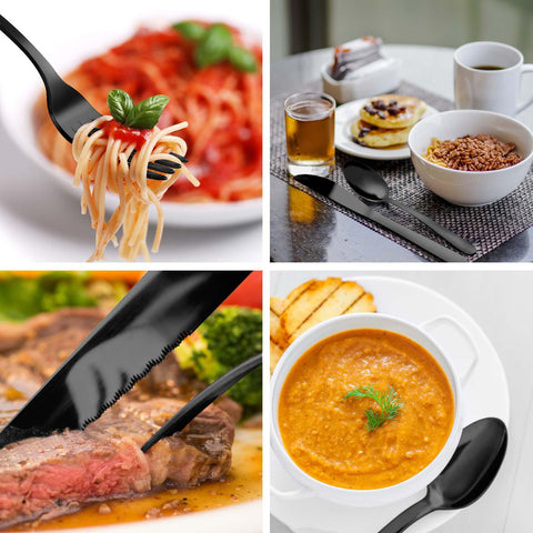 Pleafind dishwasher-safe, mirror-polished silverware for easy cleanup and shine.