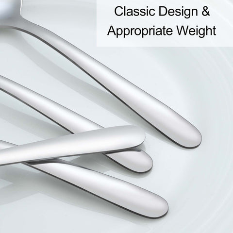 Pleafind teaspoons are dishwasher safe for easy cleanup.