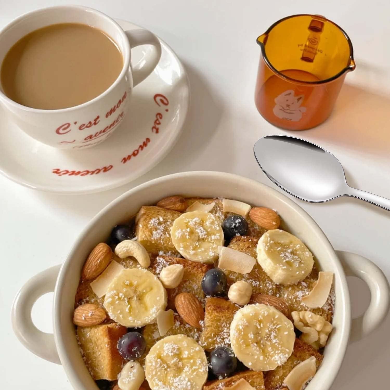 Pleafind multipurpose-use spoons for tea, dessert, and more.