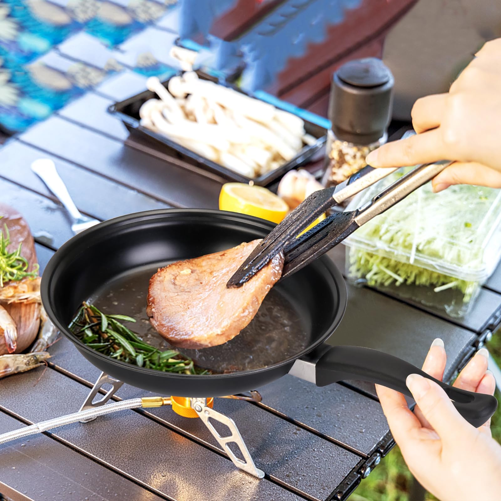 Pleasthome nylon utensils 6-piece convenient tools for easy cooking