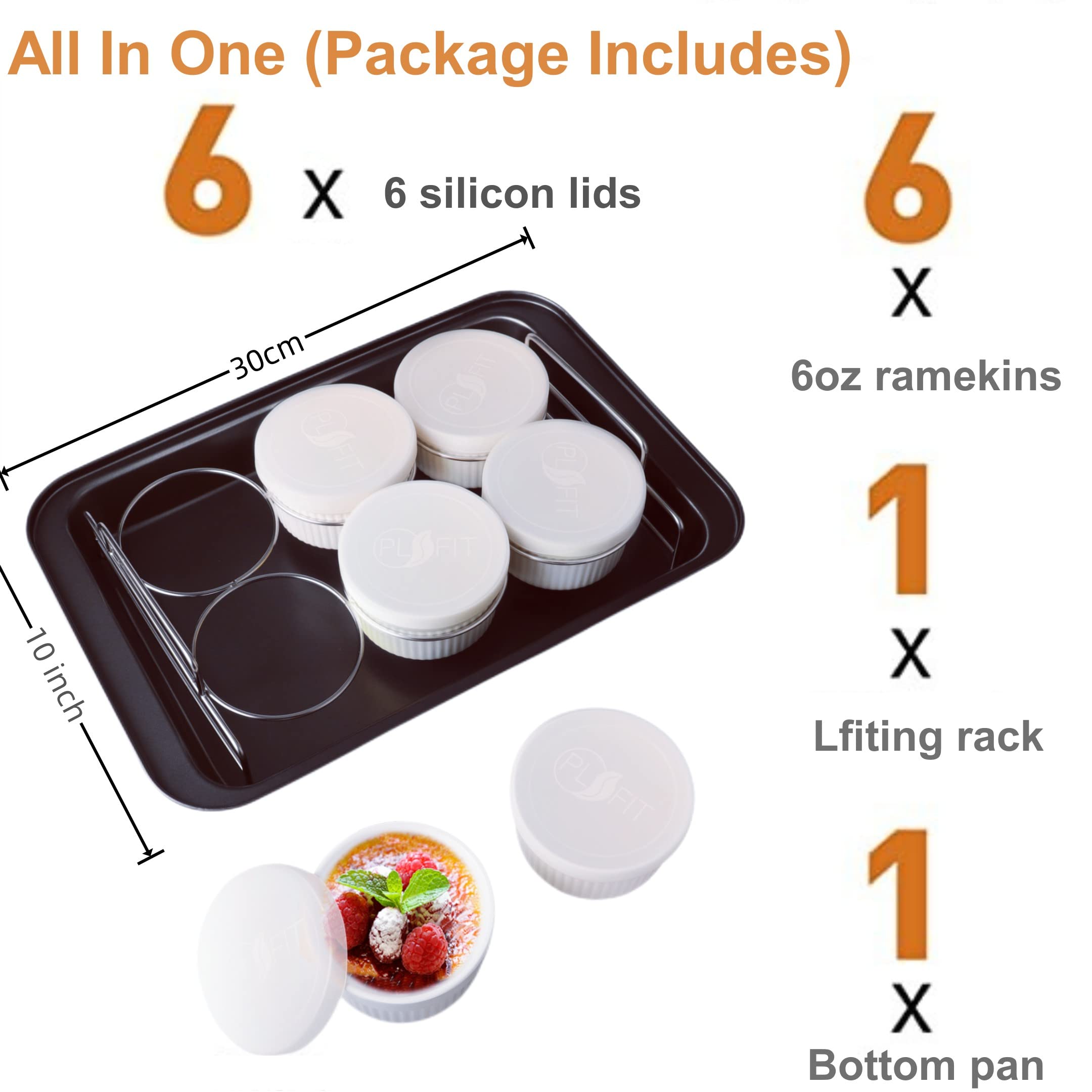 PLSFIT bottom pan for batch baking and even heat distribution