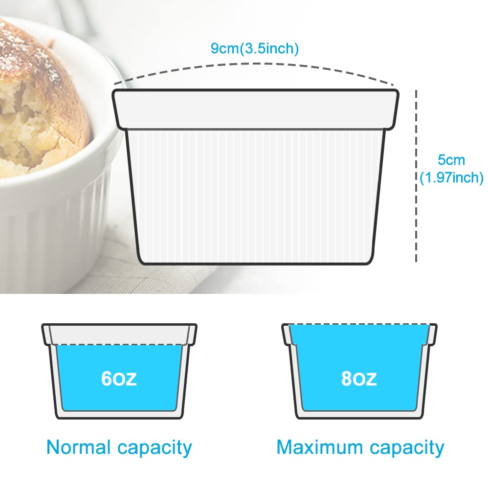 PLSFIT silicone lids keep desserts fresh and ready to store